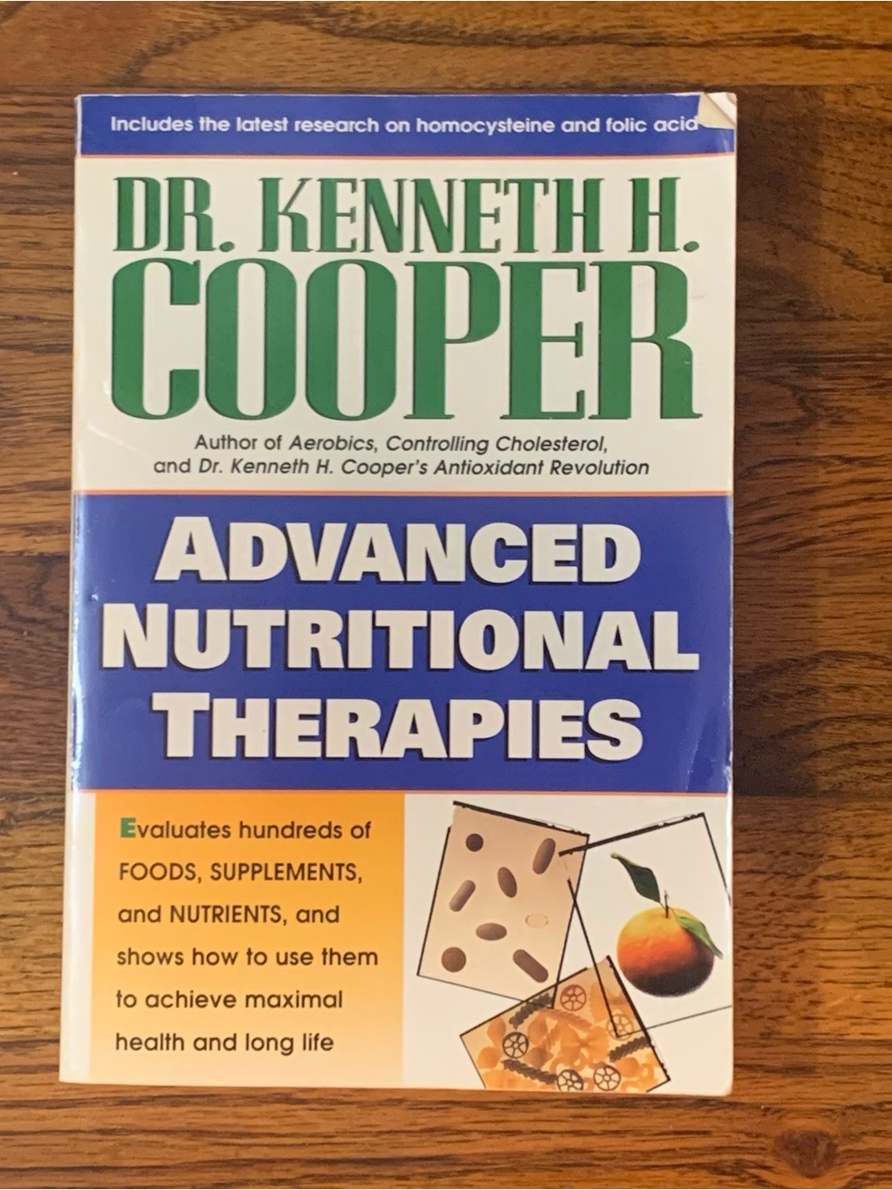 Dr Kenneth H Cooper Advanced Nutritional Therapies Medical Health Book Nutrient
